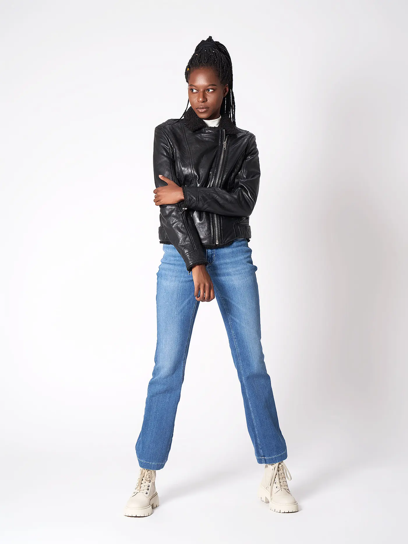 GIPSY BY MAURITIUS | Lederjacke Slim Fit | 
